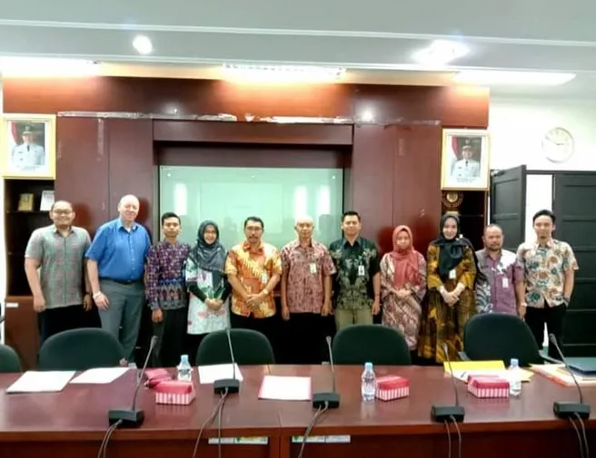 Meeting at Regional planning Agency in Samarinda